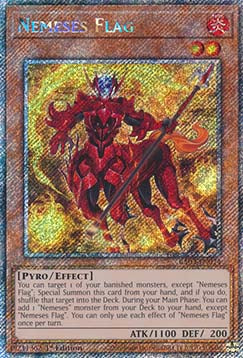 Nemeses Flag (V.4 - Platinum Secret Rare)