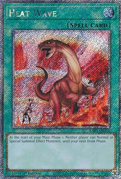 Heat Wave (V.4 - Platinum Secret Rare)