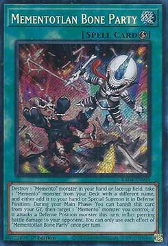 Mementotlan Bone Party (V.3 - Secret Rare)