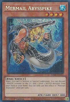 Mermail Abysspike (V.3 - Secret Rare)