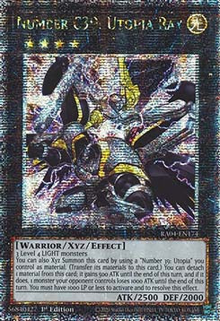 Number C39: Utopia Ray (V.2 - Quarter Century Secret Rare)