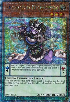 Archfiend Eccentrick (V.5 - Quarter Century Secret Rare)