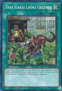 That Grass Looks Greener (V.3 - Secret Rare)