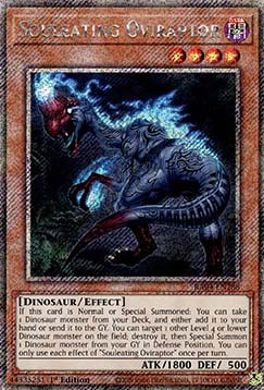 Souleating Oviraptor (V.1 - Platinum Secret Rare)
