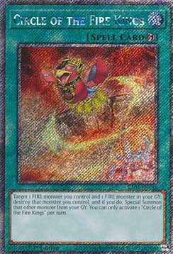 Circle of the Fire Kings (V.1 - Platinum Secret Rare)
