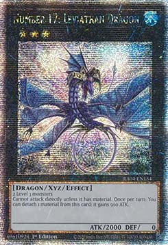 Number 17: Leviathan Dragon (V.2 - Quarter Century Secret Rare)