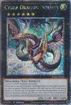 Cyber Dragon Infinity (V.6 - Quarter Century Secret Rare)