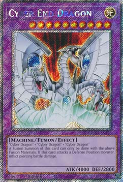 Cyber End Dragon (V.1 - Platinum Secret Rare)