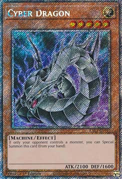 Cyber Dragon (V.1 - Platinum Secret Rare)