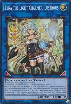 Lyna the Light Charmer, Lustrous (V.1 - Super Rare)