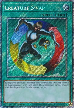 Creature Swap (V.1 - Platinum Secret Rare)