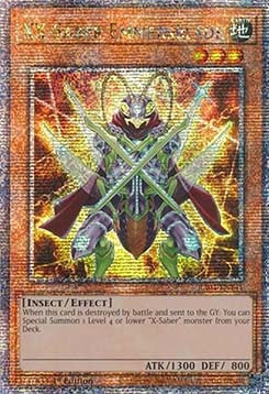 XX-Saber Emmersblade (V.2 - Quarter Century Secret Rare)