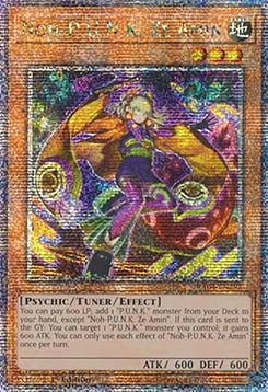 Noh-P.U.N.K. Ze Amin (V.2 - Quarter Century Secret Rare)