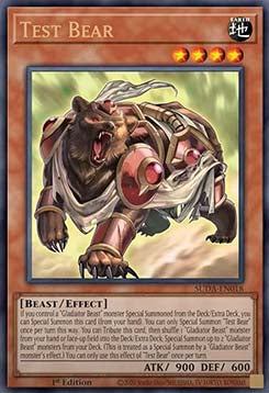 Test Bear (V.1 - Ultra Rare)