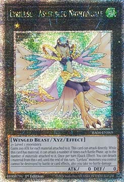 Lyrilusc - Assembled Nightingale (V.5 - Quarter Century Secret Rare)