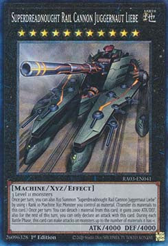 Superdreadnought Rail Cannon Juggernaut Liebe (V.7 - Collectors Rare)