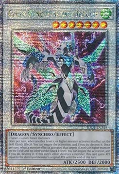 Clear Wing Synchro Dragon (V.2 - Quarter Century Secret Rare)