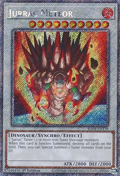 Jurrac Meteor (V.1 - Platinum Secret Rare)