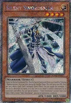 Silent Swordsman (V.4 - Platinum Secret Rare)