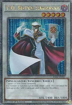 T.G. Hyper Librarian (V.5 - Quarter Century Secret Rare)