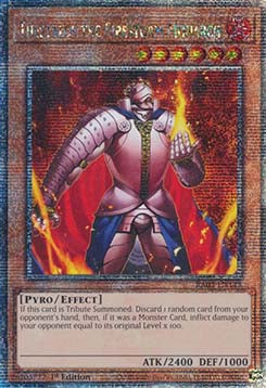 Thestalos the Firestorm Monarch (V.2 - Quarter Century Secret Rare)