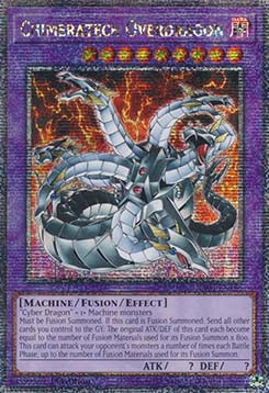 Chimeratech Overdragon (V.2 - Quarter Century Secret Rare)