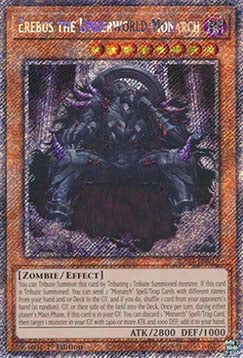 Erebus the Underworld Monarch (V.4 - Platinum Secret Rare)