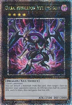 Dark Rebellion Xyz Dragon (V.2 - Quarter Century Secret Rare)