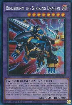 Rindbrumm the Striking Dragon (V.6 - Collectors Rare)