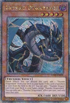 Thunder Dragondark (V.5 - Quarter Century Secret Rare)
