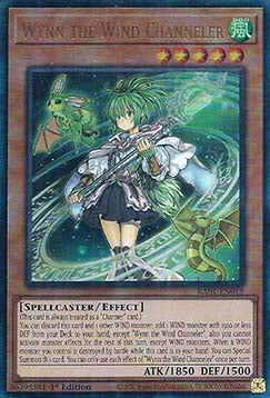 Wynn the Wind Channeler (V.7 - Ultimate Rare)