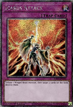 Icarus Attack (V.1 - Platinum Secret Rare)