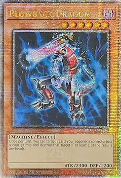 Blowback Dragon (V.2 - Quarter Century Secret Rare)