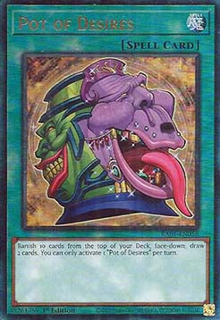 Pot of Desires (V.7 - Ultimate Rare)
