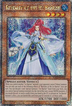 Revealer of the Ice Barrier (V.5 - Quarter Century Secret Rare)