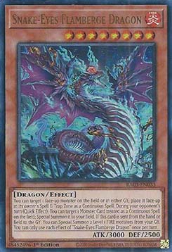 Snake-Eyes Flamberge Dragon (V.2 - Ultra Rare)