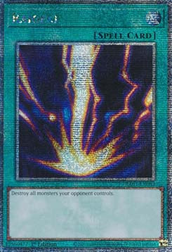 Raigeki (V.2 - Quarter Century Secret Rare)