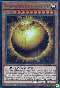 The Winged Dragon of Ra - Sphere Mode (V.7 - Ultimate Rare)
