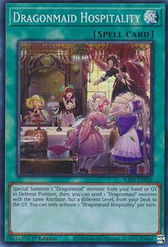 Dragonmaid Hospitality (V.1 - Super Rare)