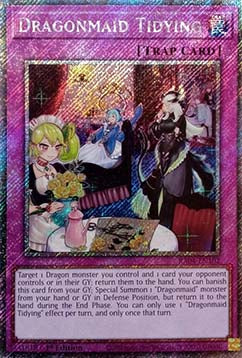 Dragonmaid Tidying (V.4 - Platinum Secret Rare)