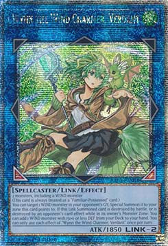 Wynn the Wind Charmer, Verdant (V.5 - Quarter Century Secret Rare)