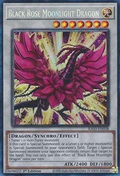 Black Rose Moonlight Dragon (V.6 - Collectors Rare)