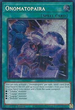 Onomatopaira (V.3 - Secret Rare)