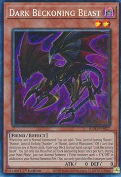 Dark Beckoning Beast (V.6 - Collectors Rare)