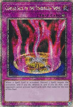 Cursed Seal of the Forbidden Spell (V.5 - Quarter Century Secret Rare)