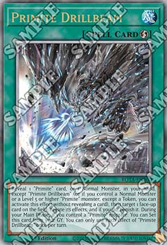 Primite Drillbeam (V.2 - Quarter Century Secret Rare)
