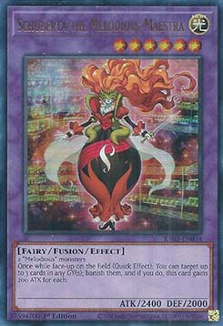 Schuberta the Melodious Maestra (V.2 - Ultra Rare)