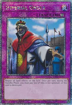Imperial Order (V.2 - Quarter Century Secret Rare)