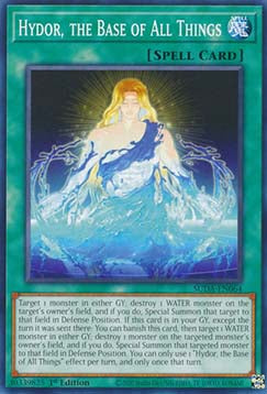 Hydor, the Base of All Things