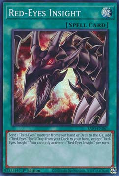 Red-Eyes Insight (V.1 - Super Rare)